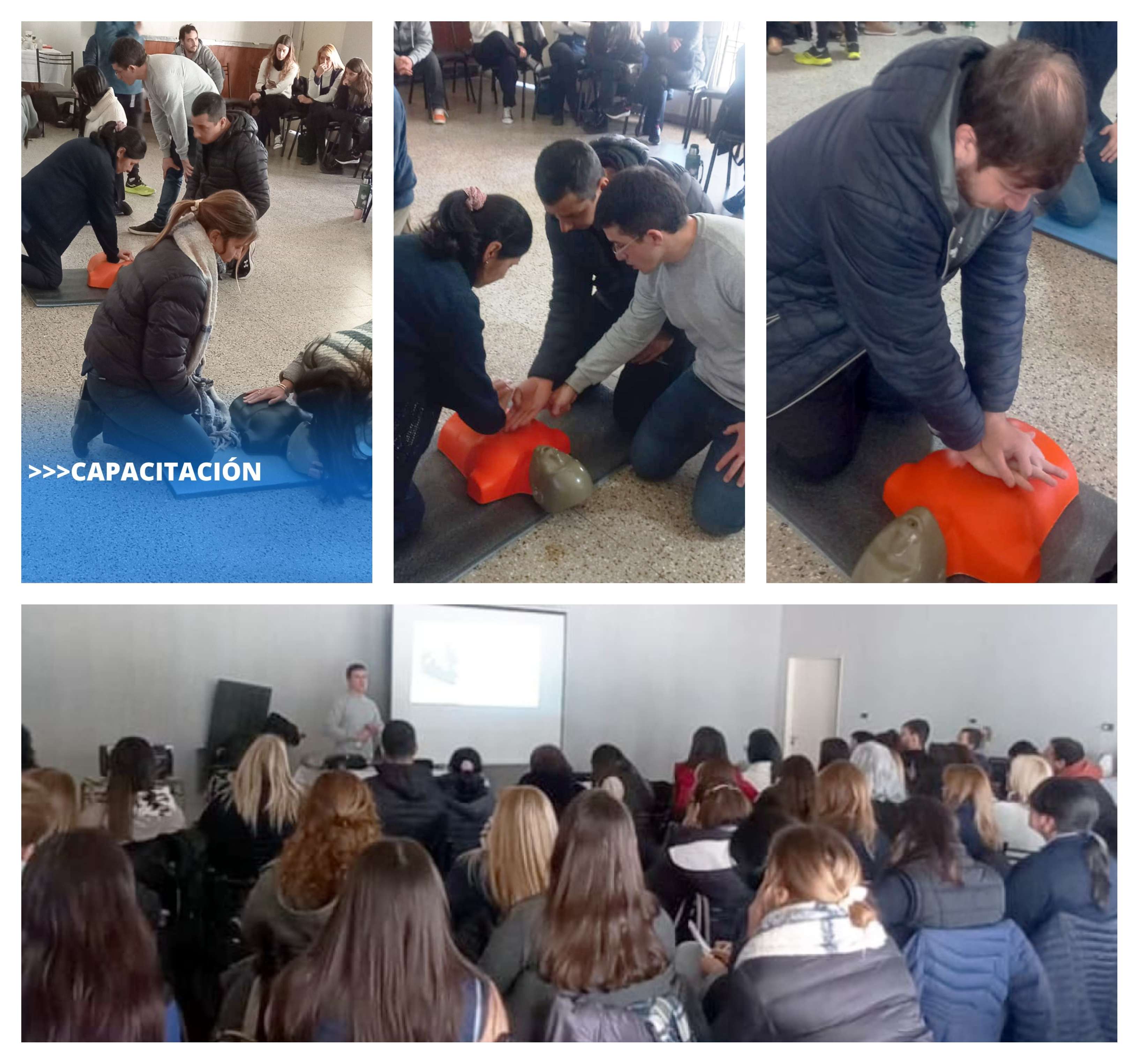 Capacitaci贸n de RCP para el personal del Colegio